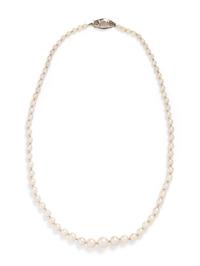 FRENCH, PEARL NECKLACE