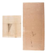 [ILLINOIS]. A group of 5 early Illinois land sale broadsides, comprising: