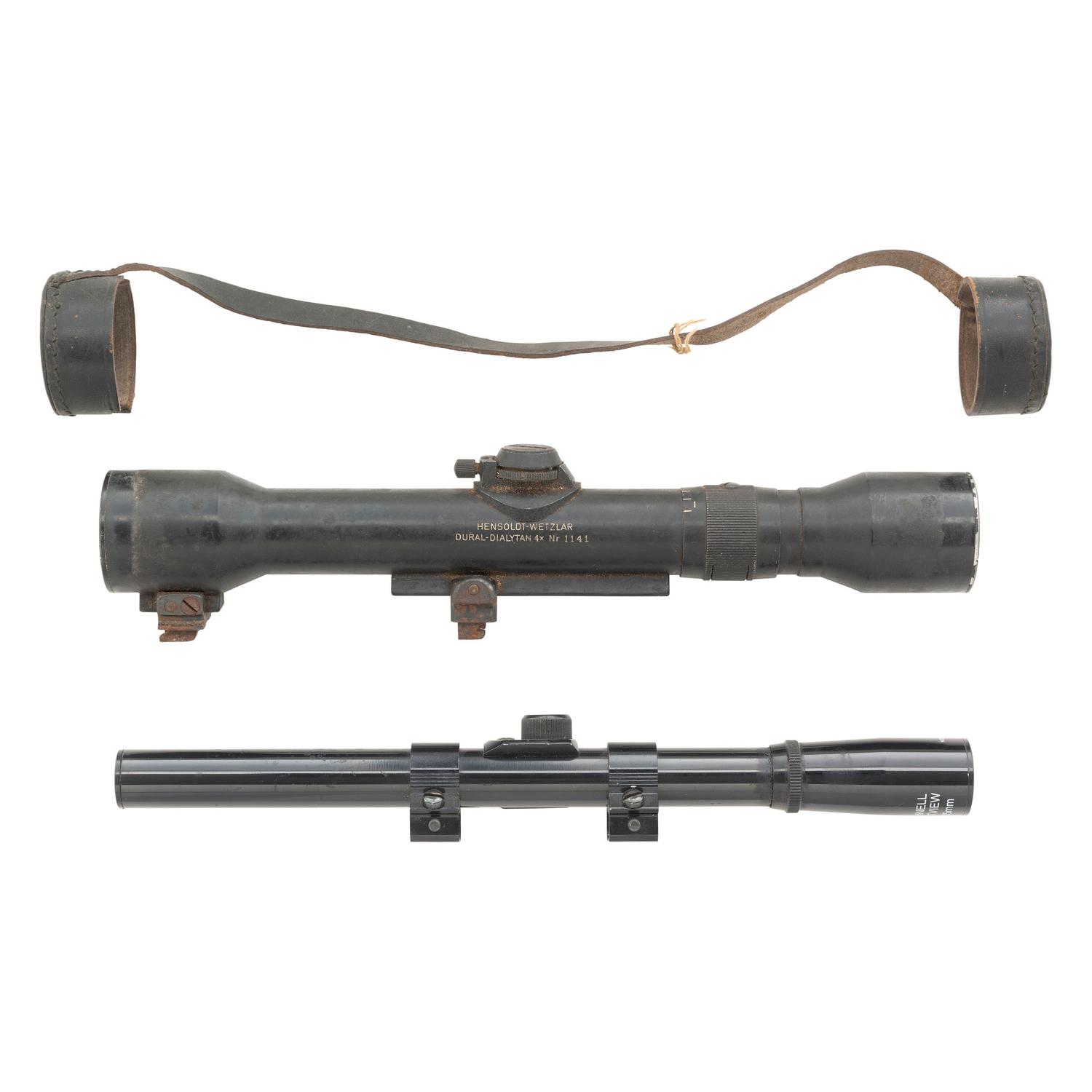 Lot of Two Scopes Including: Hensoldt Wetzlar Dural-Dialytan 4x
