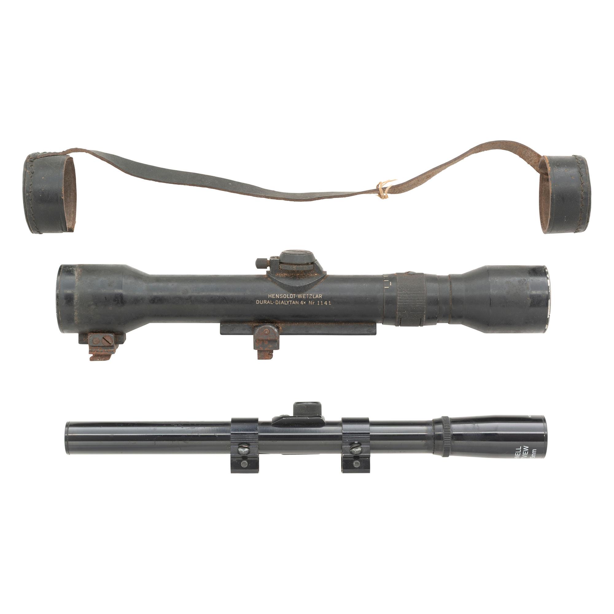 Lot of Two Scopes Including: Hensoldt Wetzlar Dural-Dialytan 4x