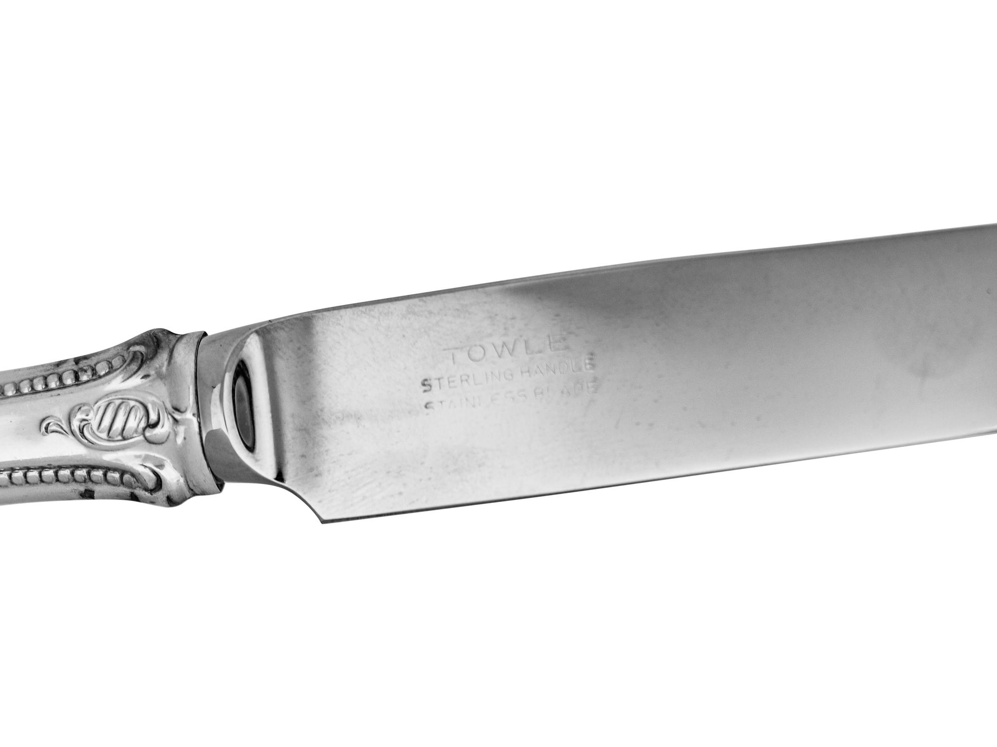An American Silver Flatware Service