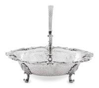 A George III Silver Centerpiece Basket