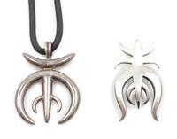 Two sterling silver najas