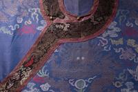A Blue Ground Silk Gauze Summer 'Dragon' Robe, Jifu