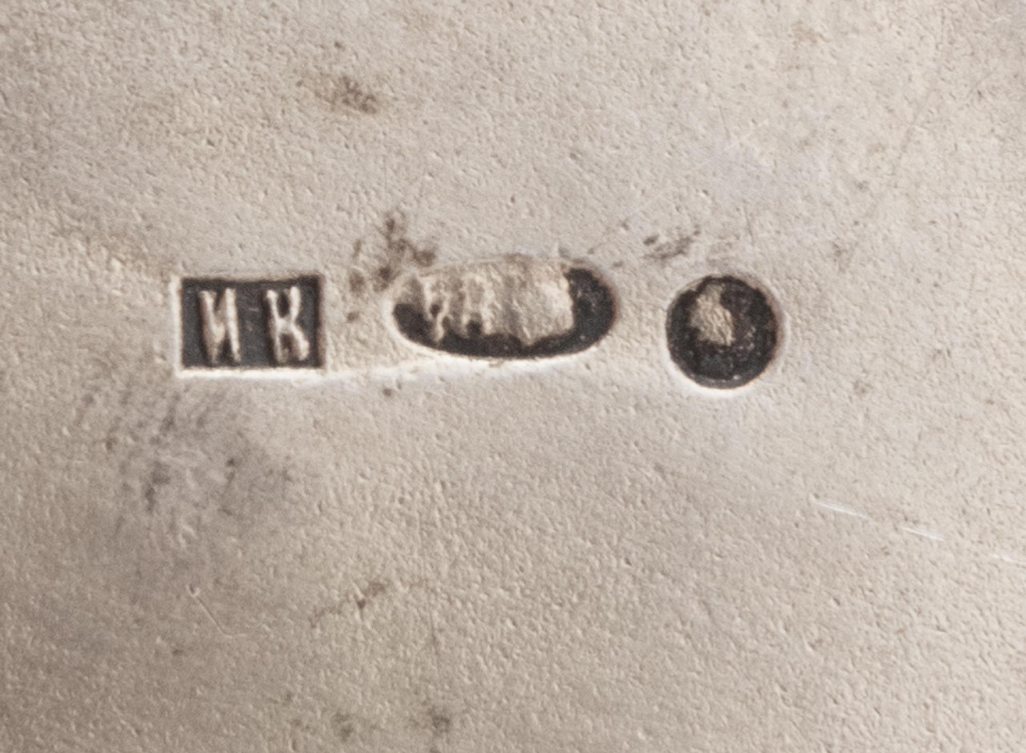 A Russian Shaded Enamel Silver Kovsh