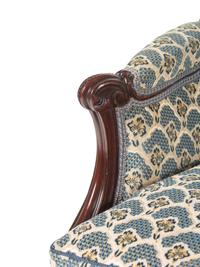 A George III Carved Mahogany Settee