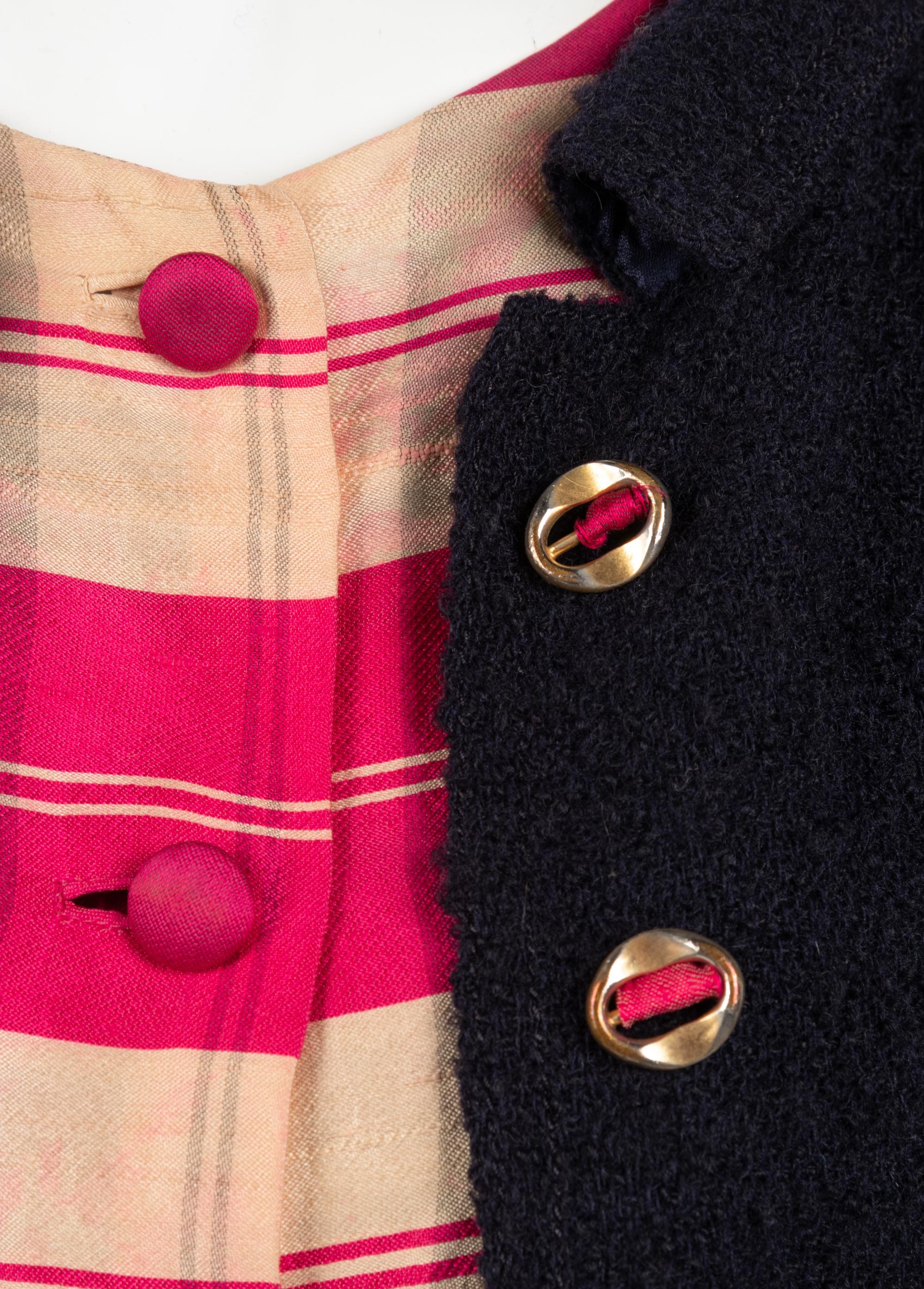 Chanel Three-Piece Skirt Suit Ensemble, 1964