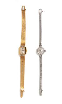 COLLECTION OF OMEGA WRISTWATCHES