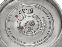 An Italian Silver Standish or Inkstand