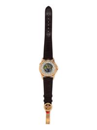 PATEK PHILIPPE, REF. 5131R 18K ROSE GOLD WORLD TIME WATCH WITH CLOISONNÉ ENAMEL DIAL, BOX & PAPERS