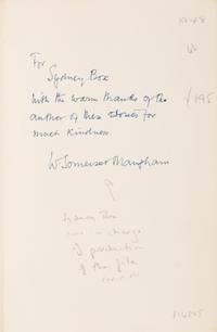 [Literature] Maugham, W. Somerset. Pair of Inscribed Titles