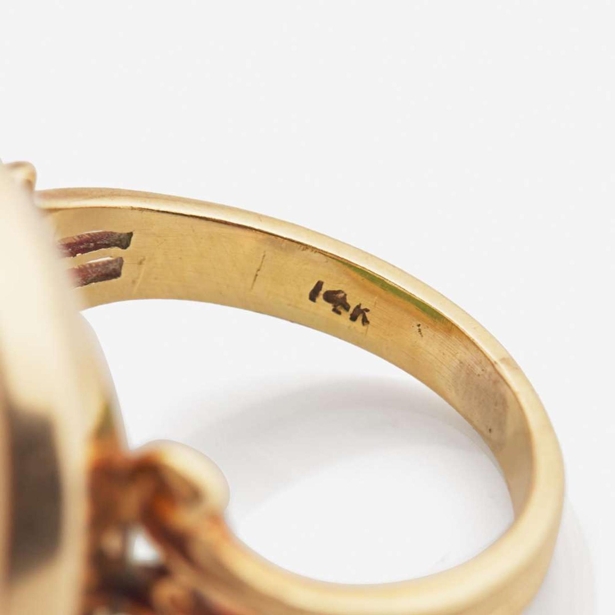 A Collection of 14K Yellow Gold and Jade Jewelry