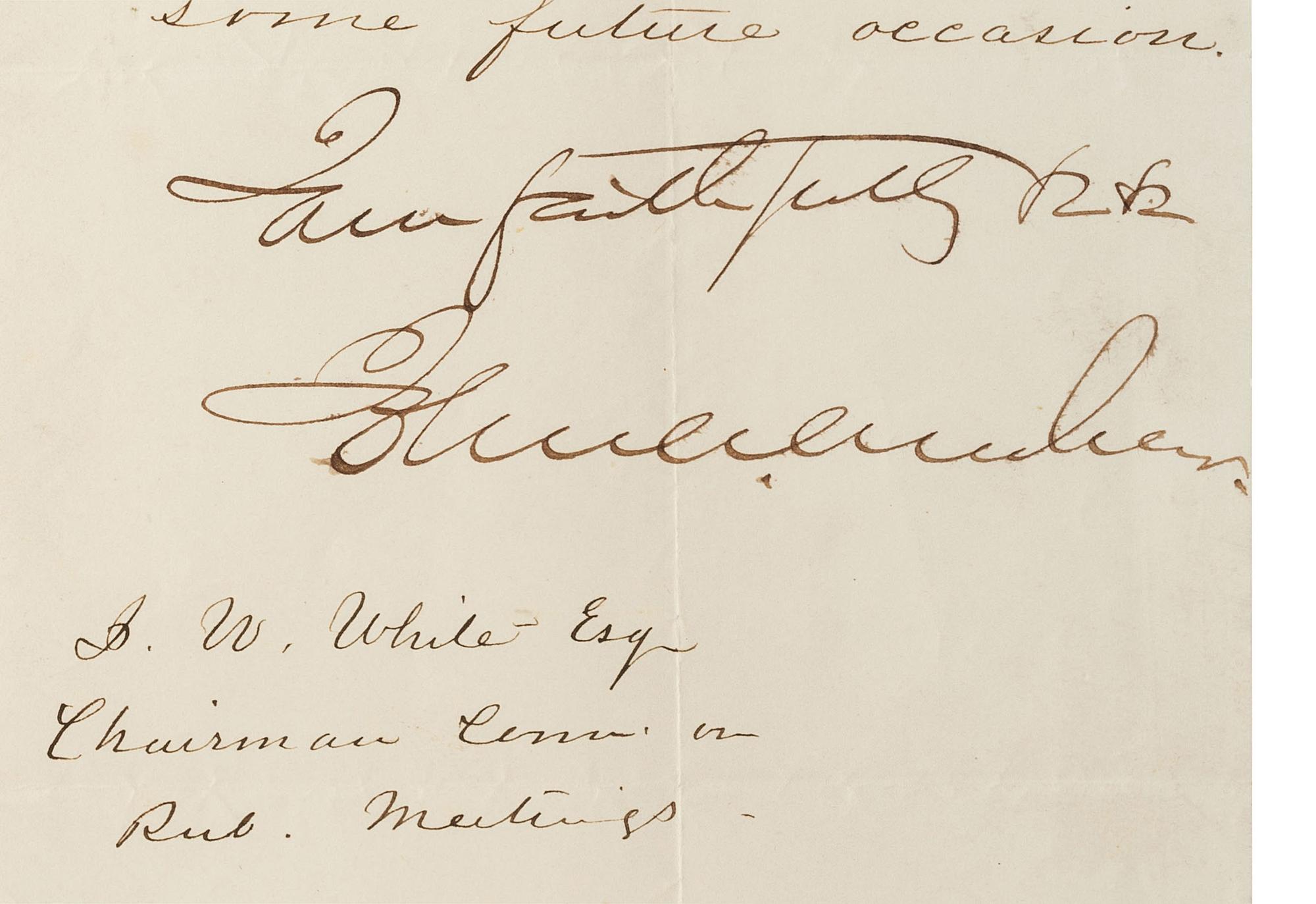 [LAW]. Autographs and documents related to prominent jurists, including: