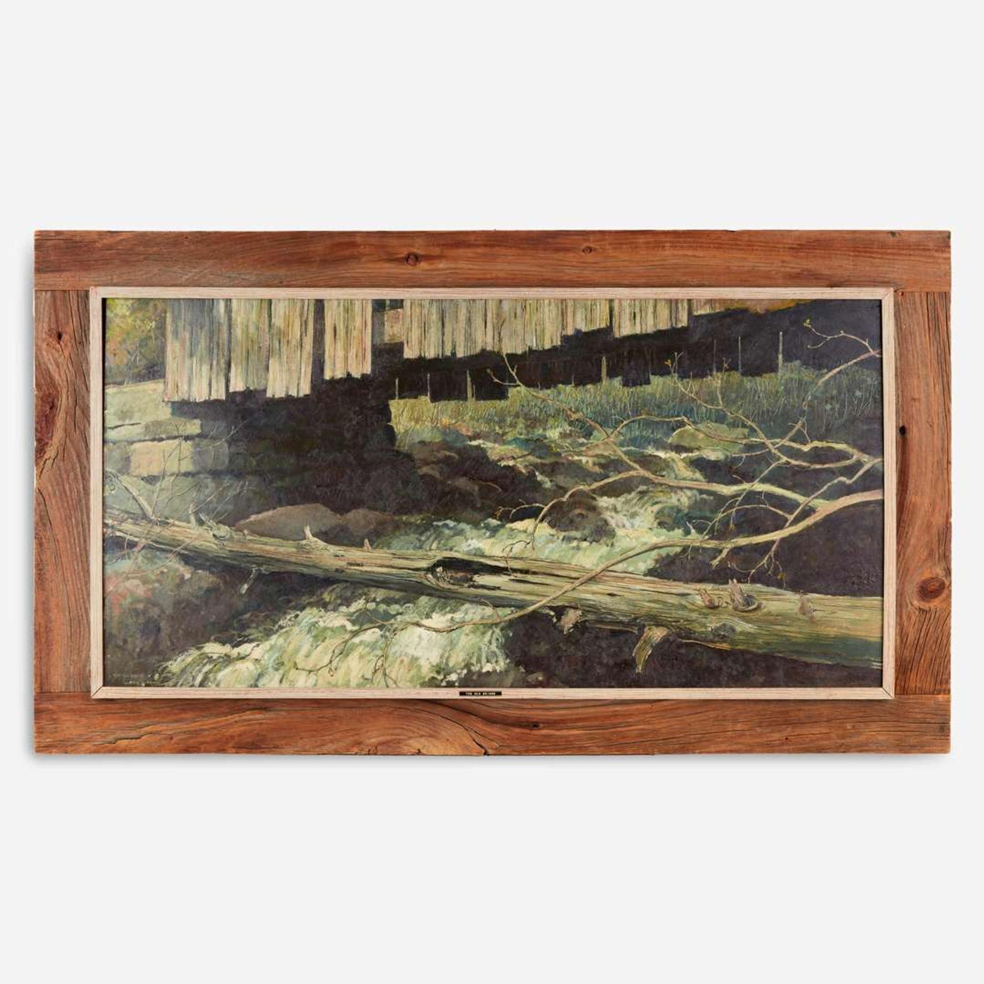 Eric Sloane (American, 1905–1985) The Old Bridge
