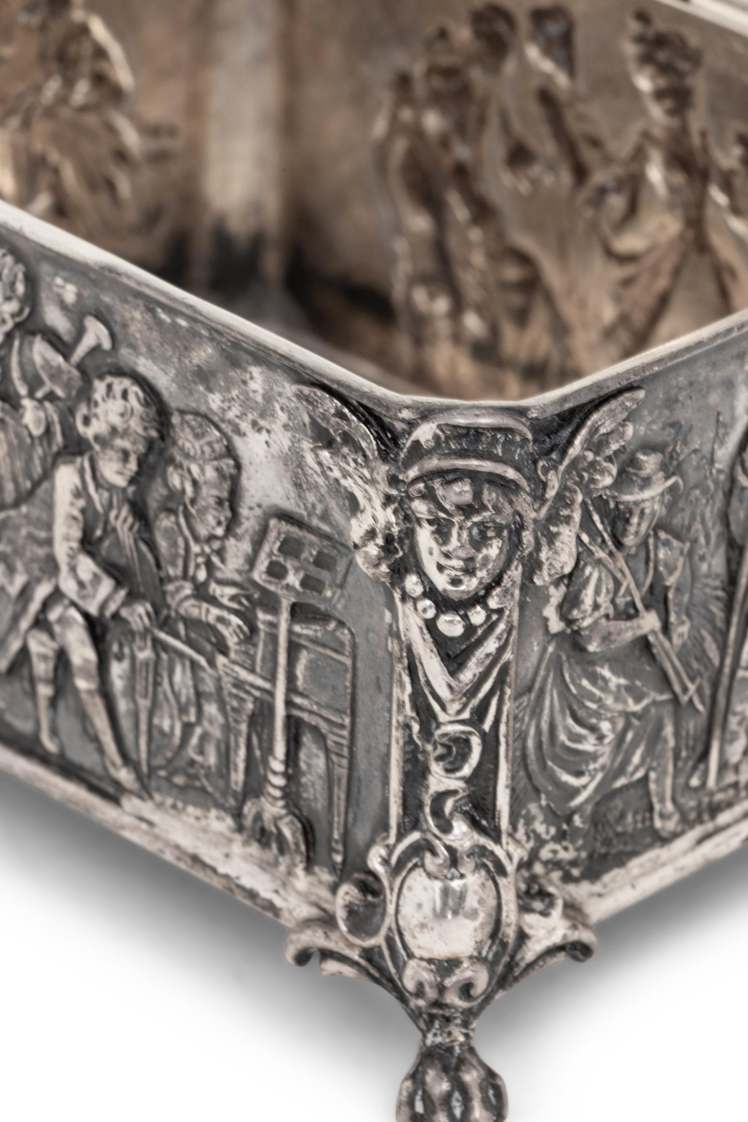 A Dutch Silver Tobacco Box