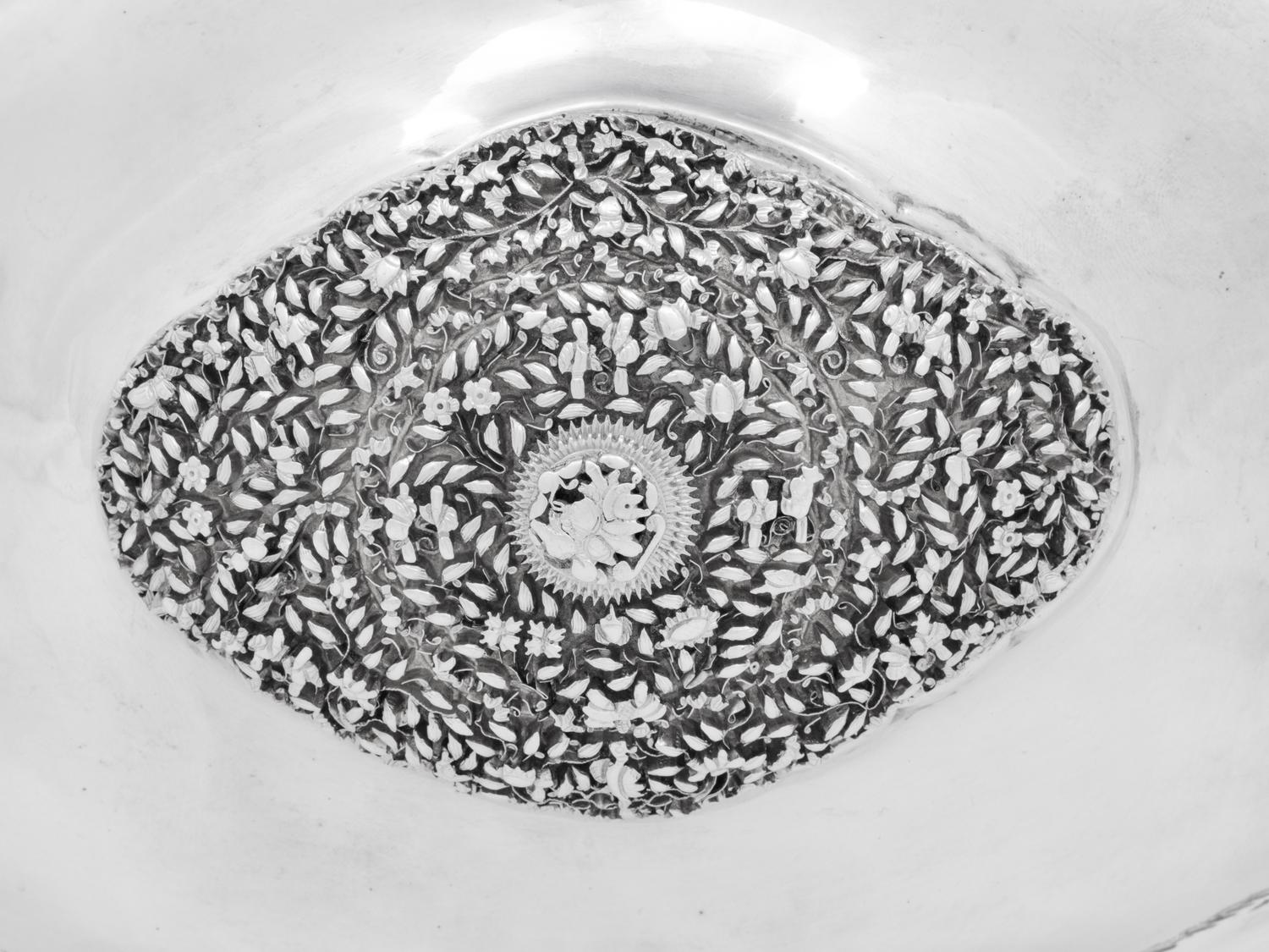 Two Mexican Silver Table Articles