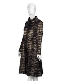 Carolina Herrera, Lamé Tweed Dress Ensemble