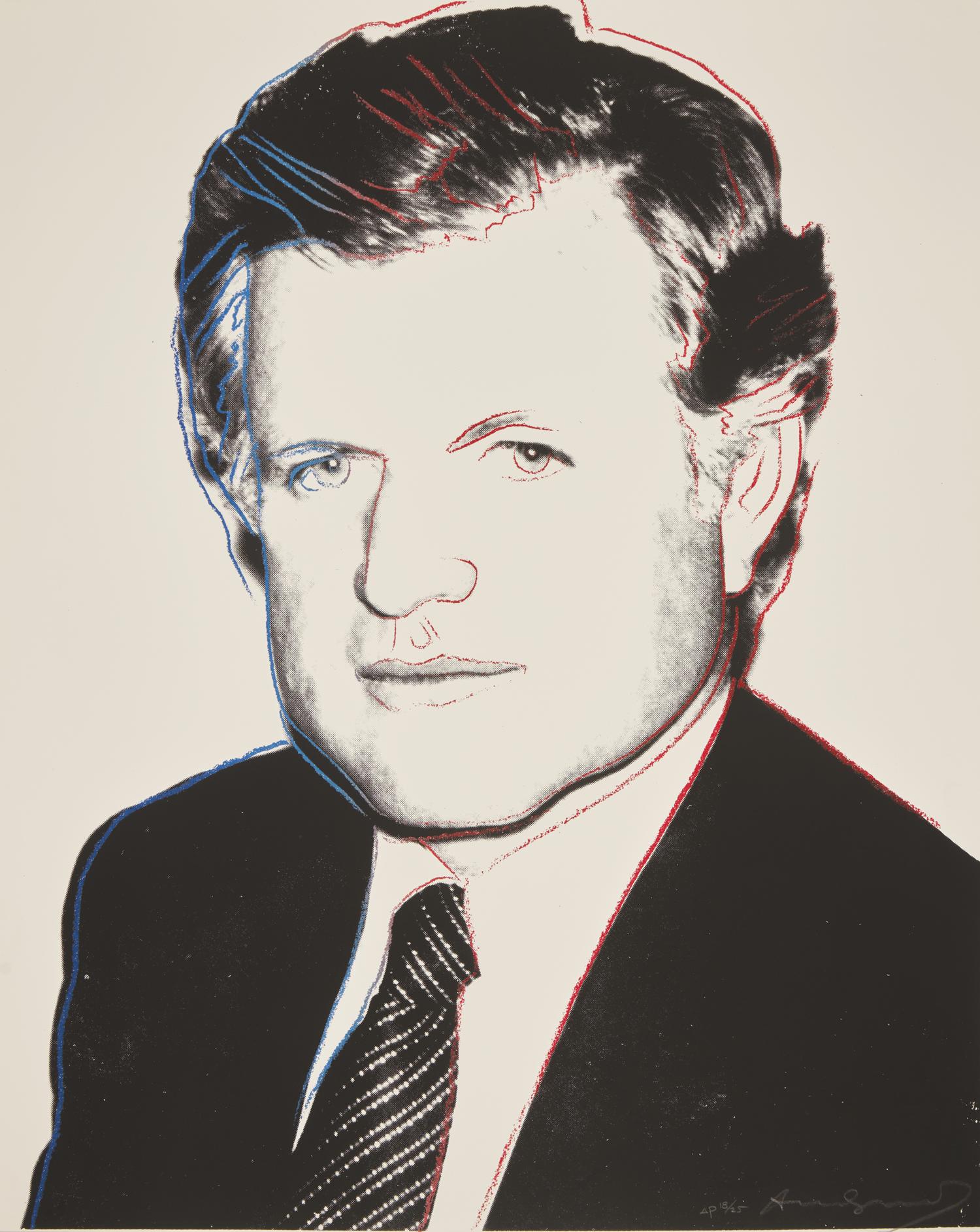 Andy Warhol (American, 1928-1987) — Edward Kennedy , 1980