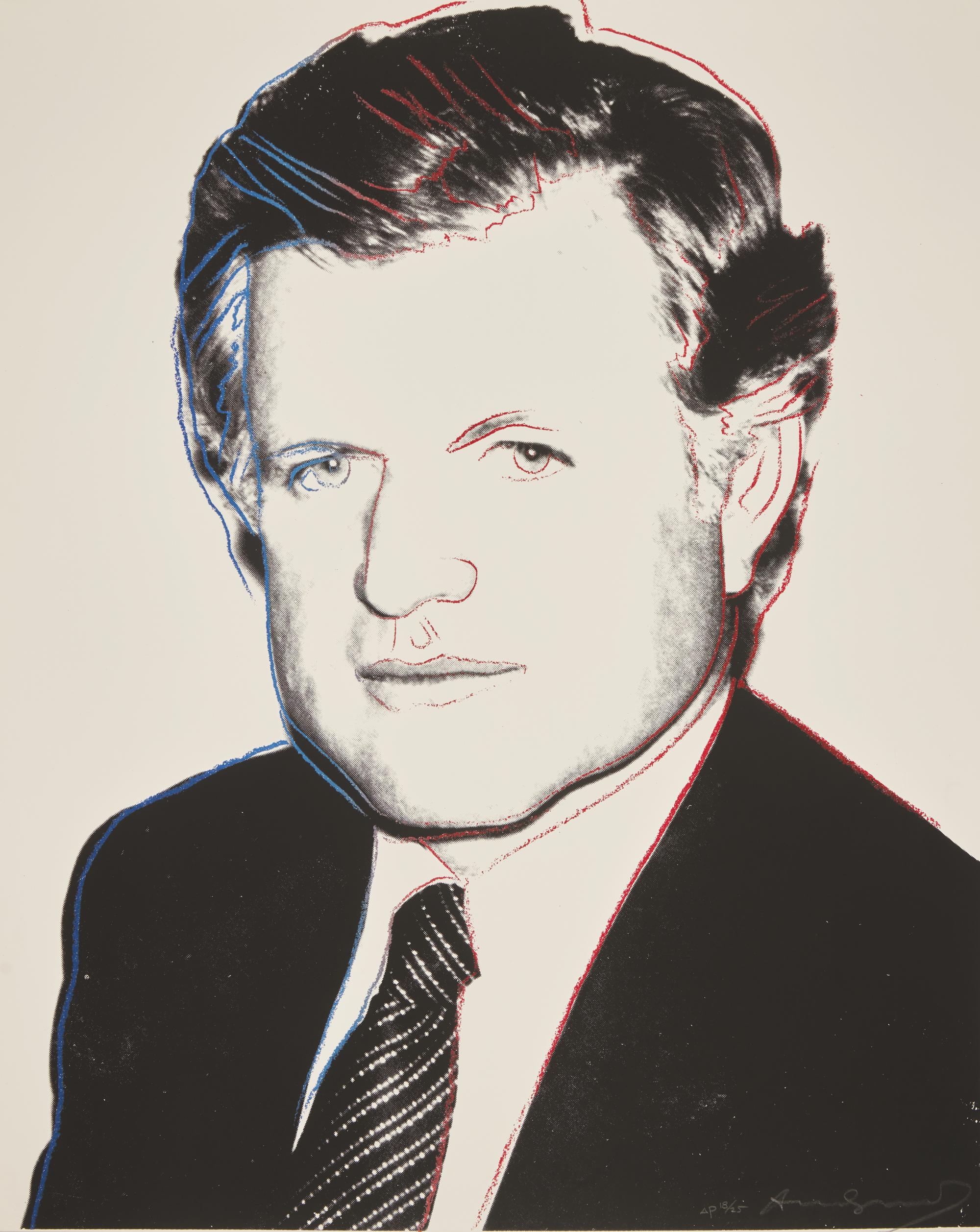 Andy Warhol (American, 1928-1987) — Edward Kennedy , 1980