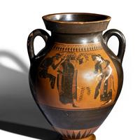 An Attic Black-Figured Amphora