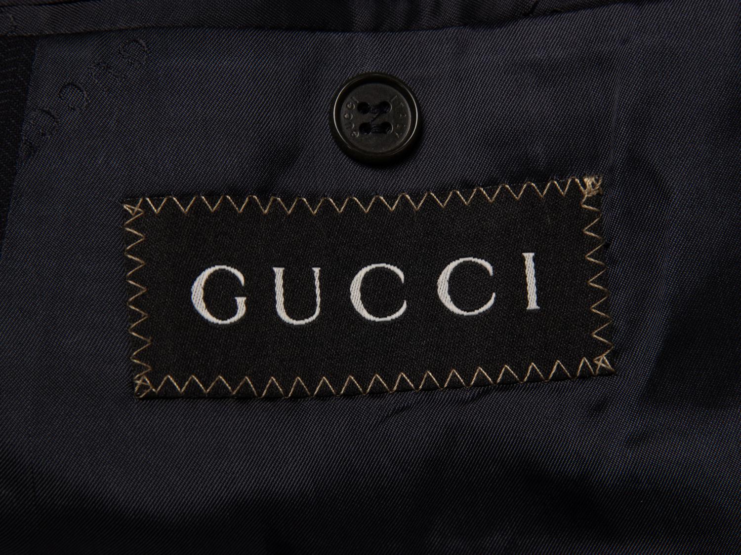 Tom Ford for Gucci, Double Breasted Navy Suit