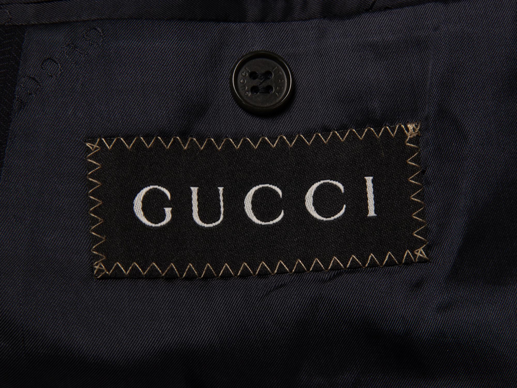 Tom Ford for Gucci, Double Breasted Navy Suit