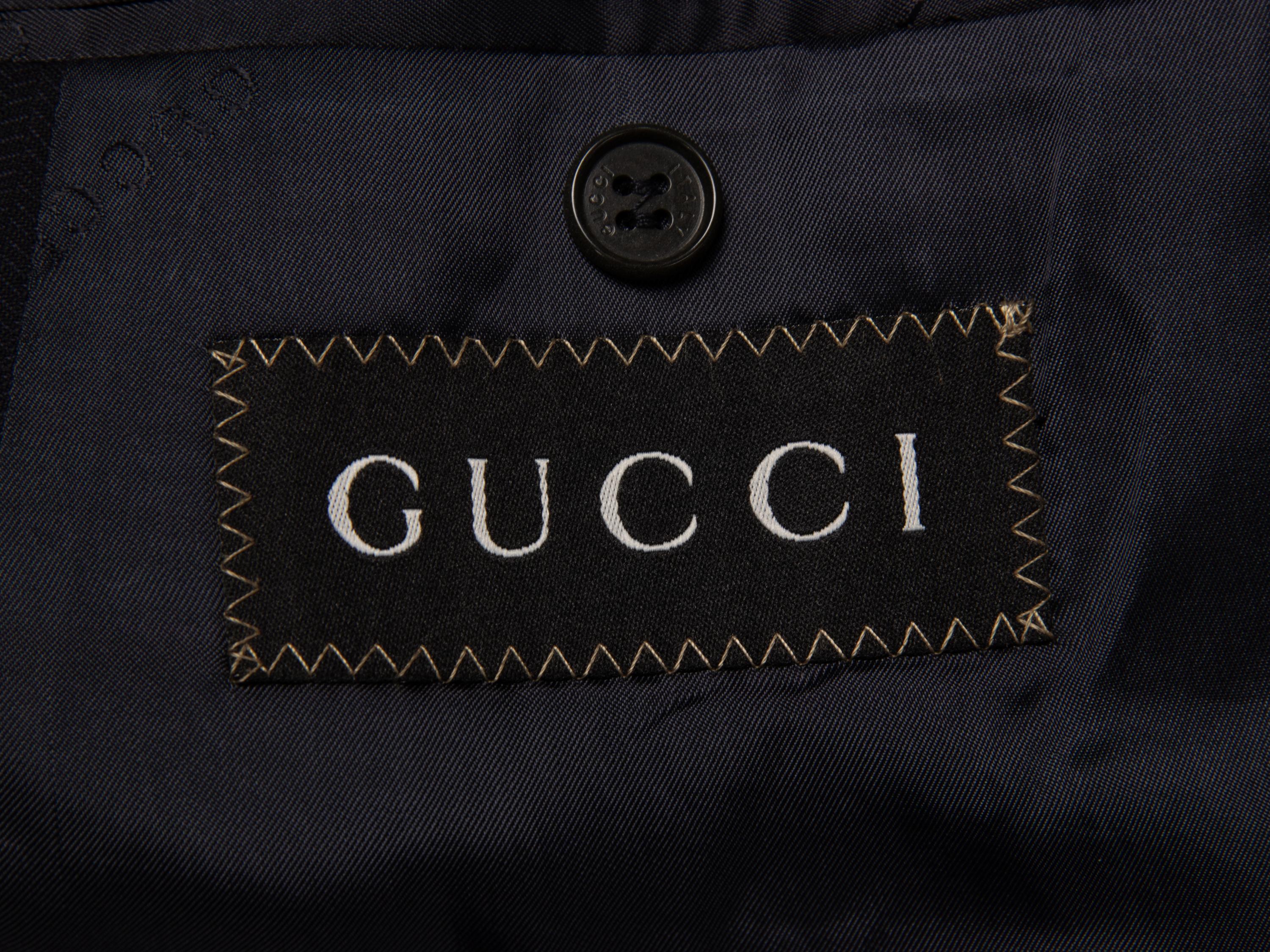 Tom Ford for Gucci, Double Breasted Navy Suit