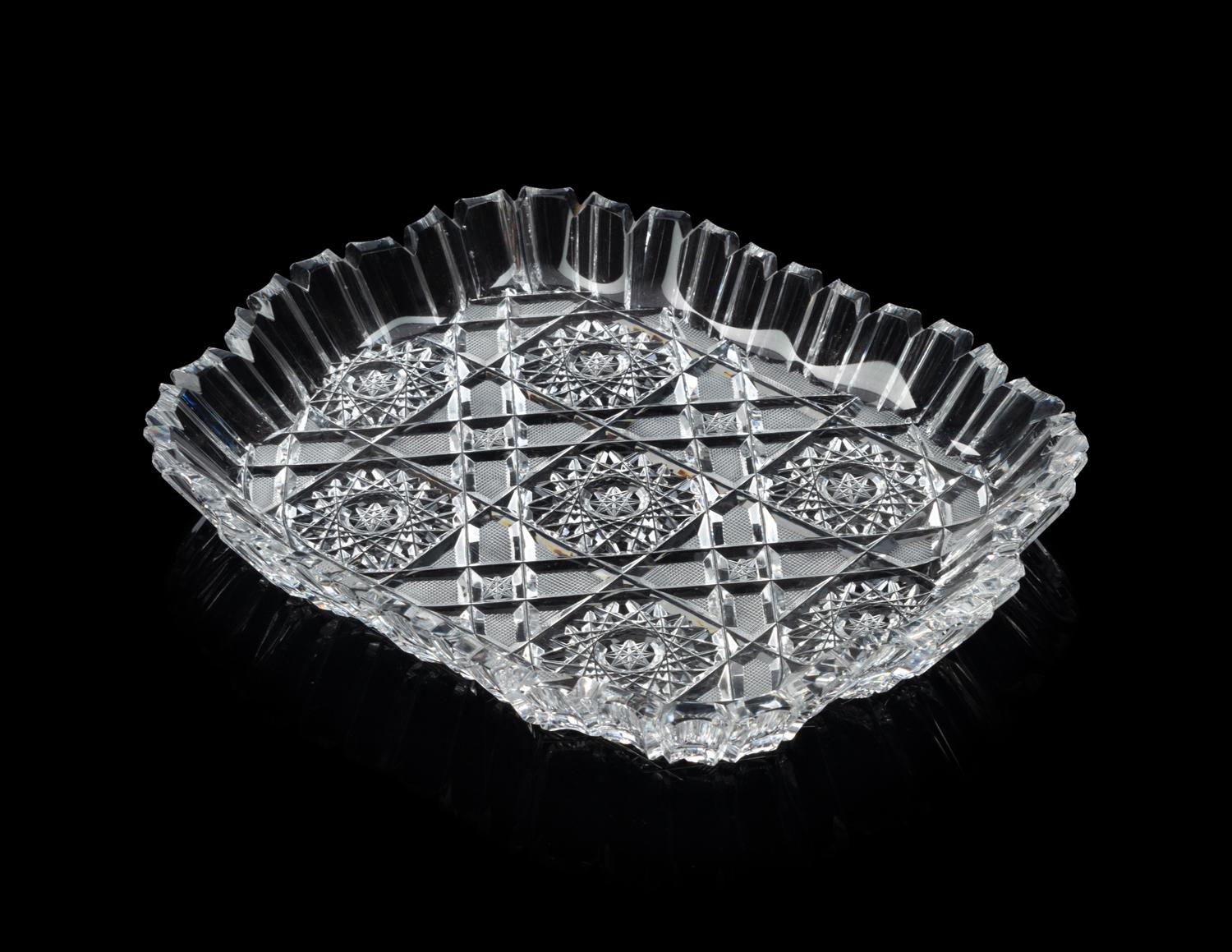A Collection of Cut Glass Articles