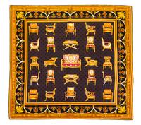 A Gucci Silk Scarf, 35" x 35".