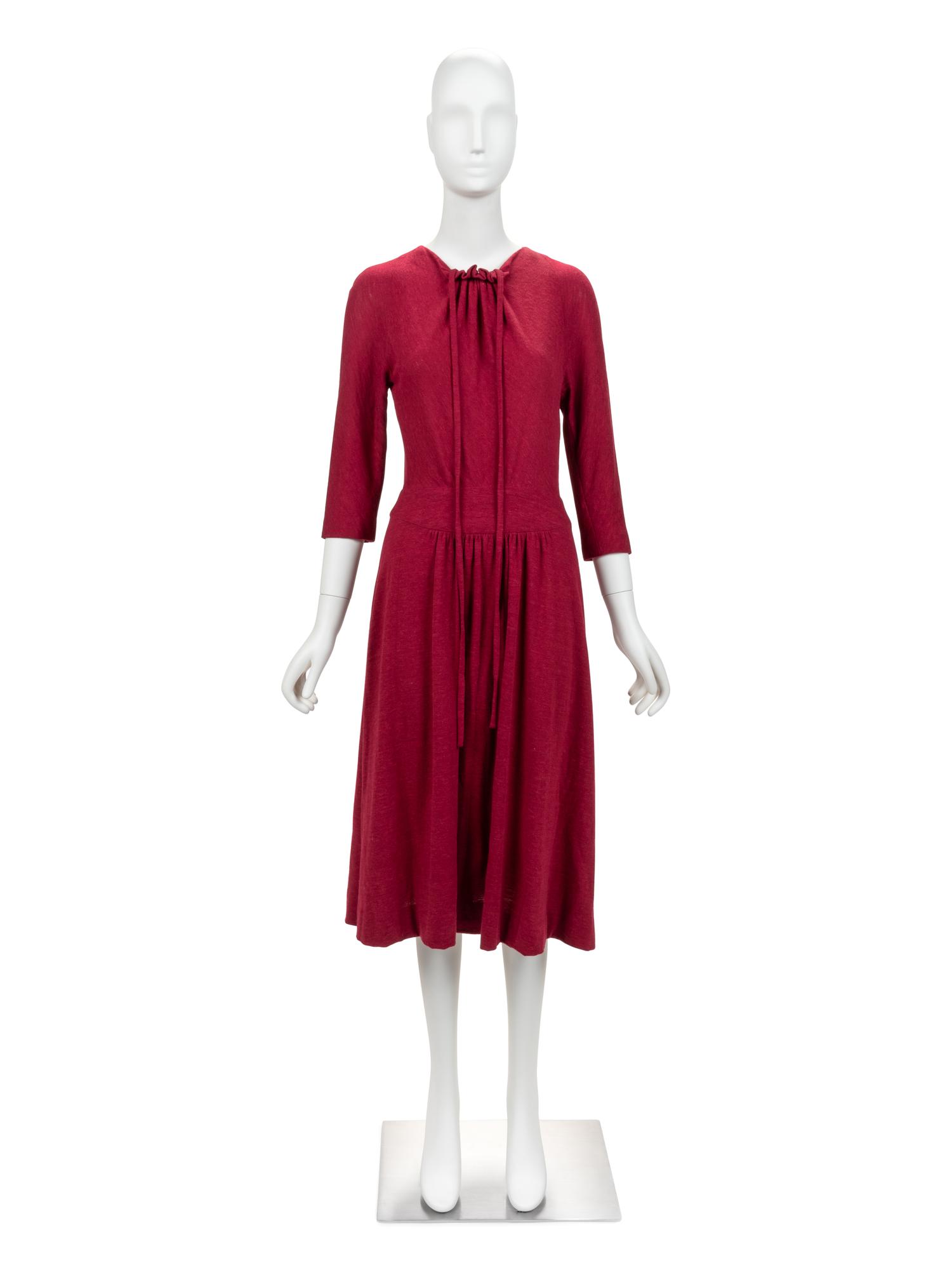 Madame Grès Haute Couture Dress, 1970-80s