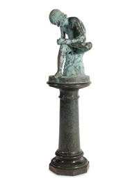 An Italian Bronze Model of Spinario