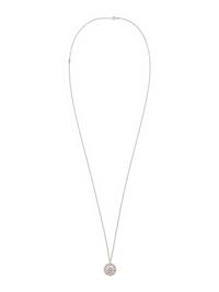 DIOR, WHITE GOLD AND DIAMOND 'ROSE DE VENT' PENDANT/NECKLACE