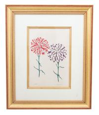 A Group of Four Hand-Colored Engravings from Sir John Paxton Framed 18 x 14 1/2 inches. — 19TH CENTURY
