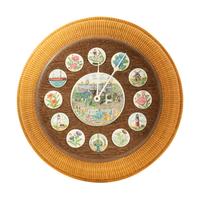 A Nantucket Basket Style Wall Clock