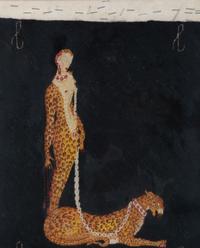 Alphabet Needlework after Erte (L & M)