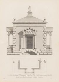 A Set of Three William Chambers (1722-1796) Architectural Study Chromolithographs
