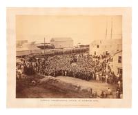 Plymouth Rock WHIPPLE, John A. (1822-1891), photographer. National Congregational Council at Plymouth Rock . Boston, MA: 1865.