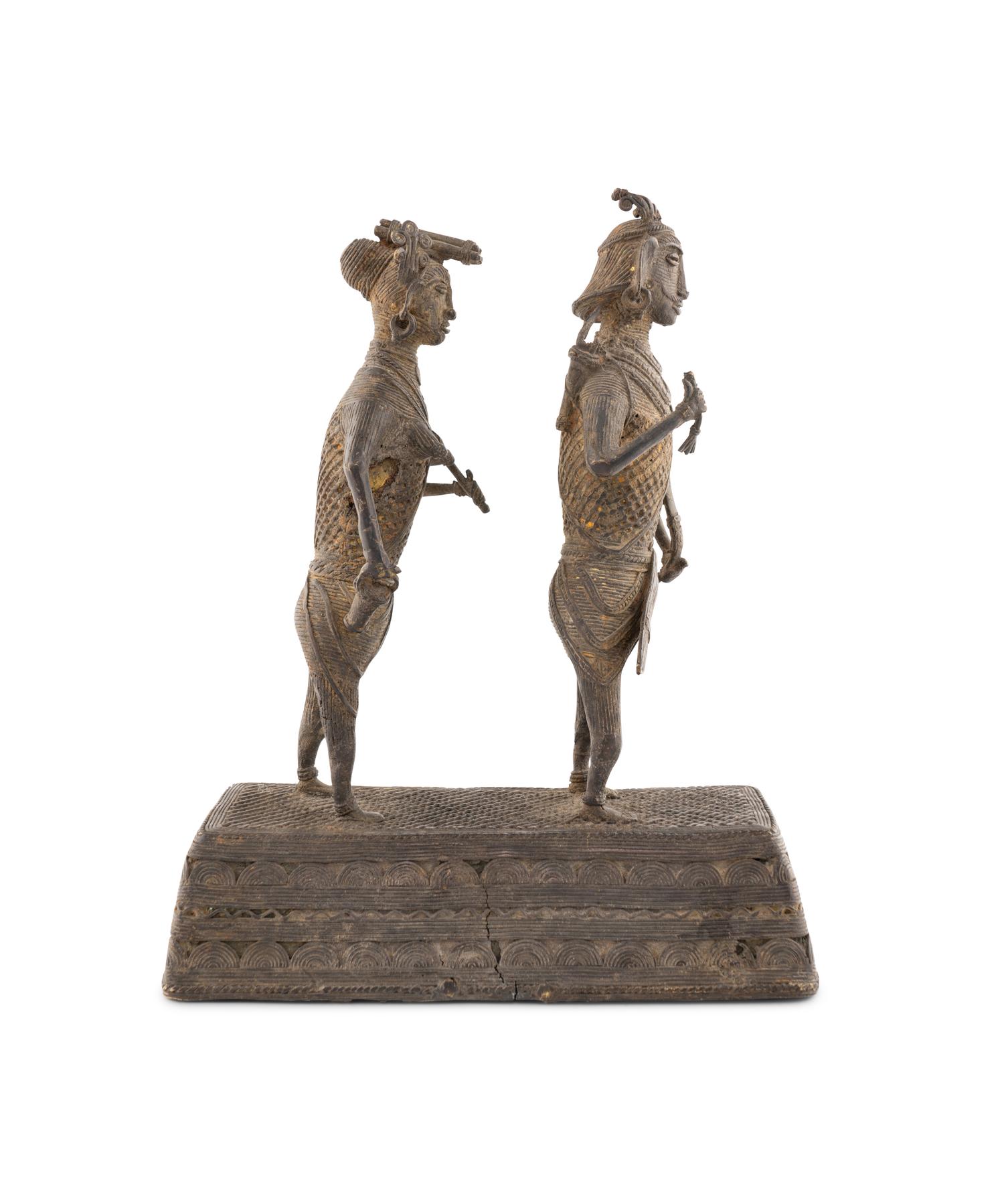 Two Indian Bronze Groups