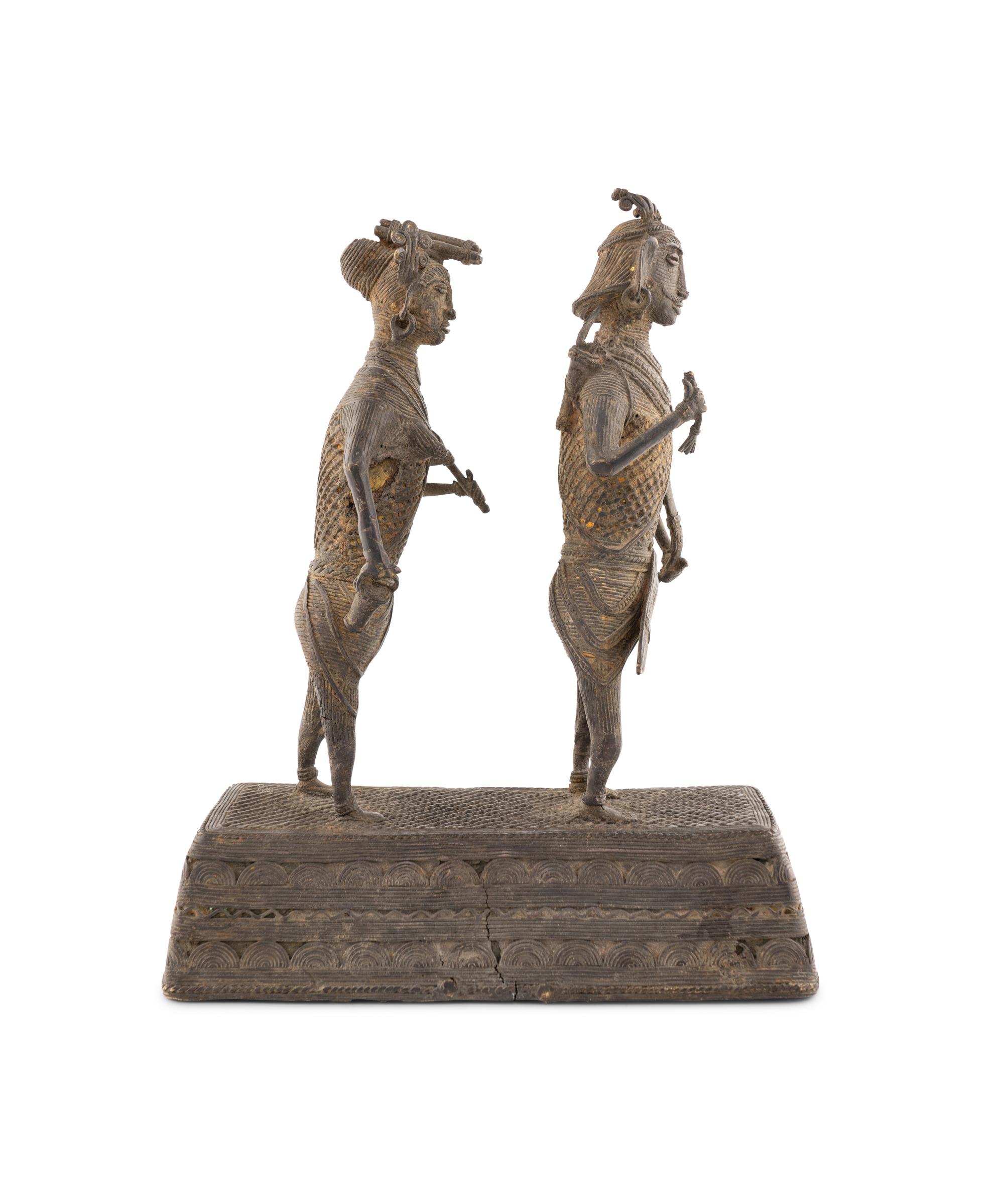 Two Indian Bronze Groups
