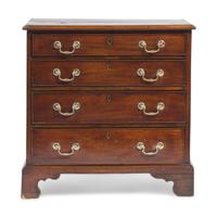 A George III Mahogany Butler's Chest of Drawers