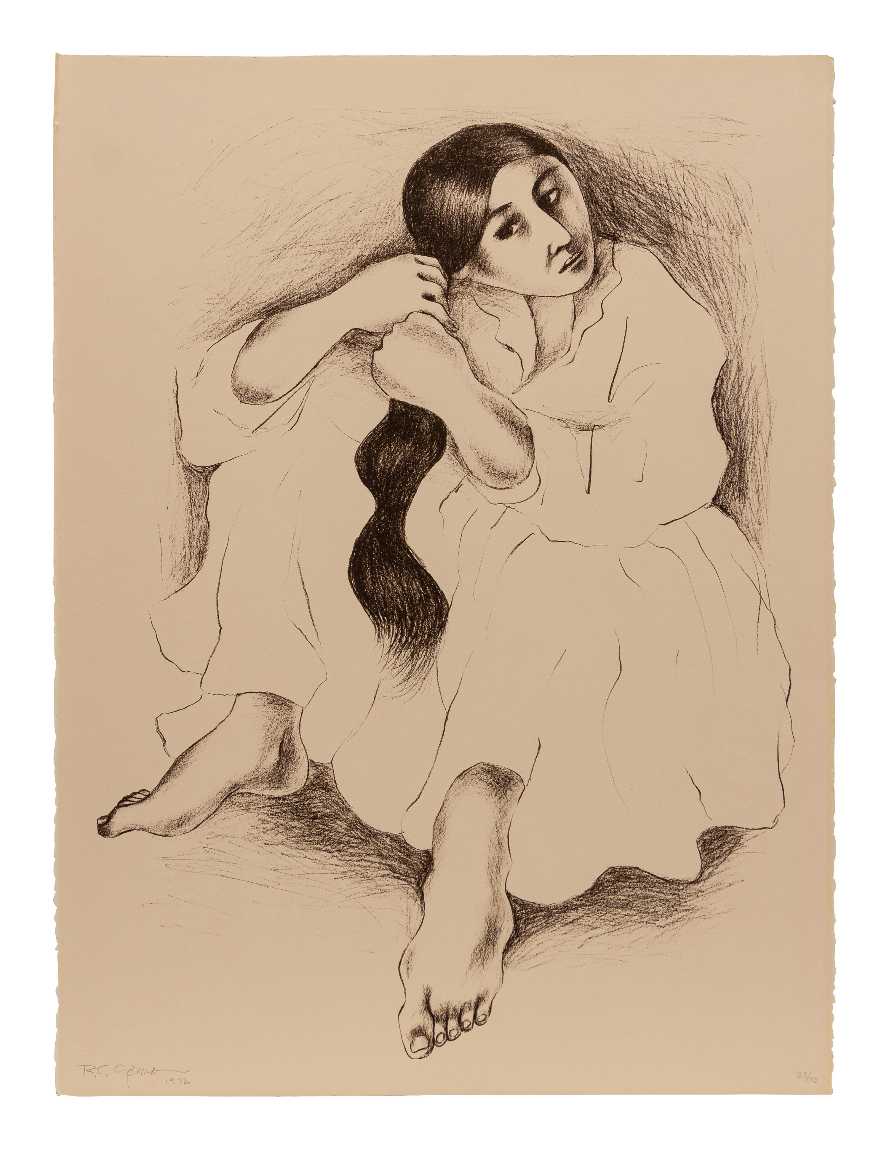 Complete Portfolio of Five Prints , Homage to Navajo Women , edition 23/70