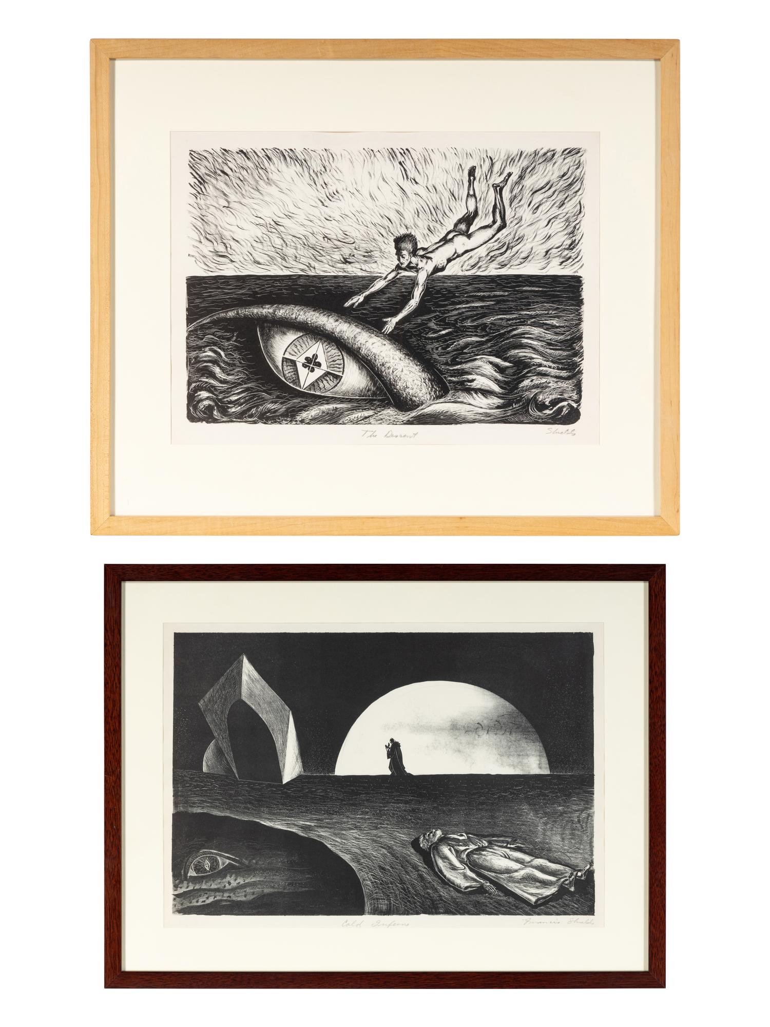 The Descent and Cold Inferno (two works), c. 1935-1939