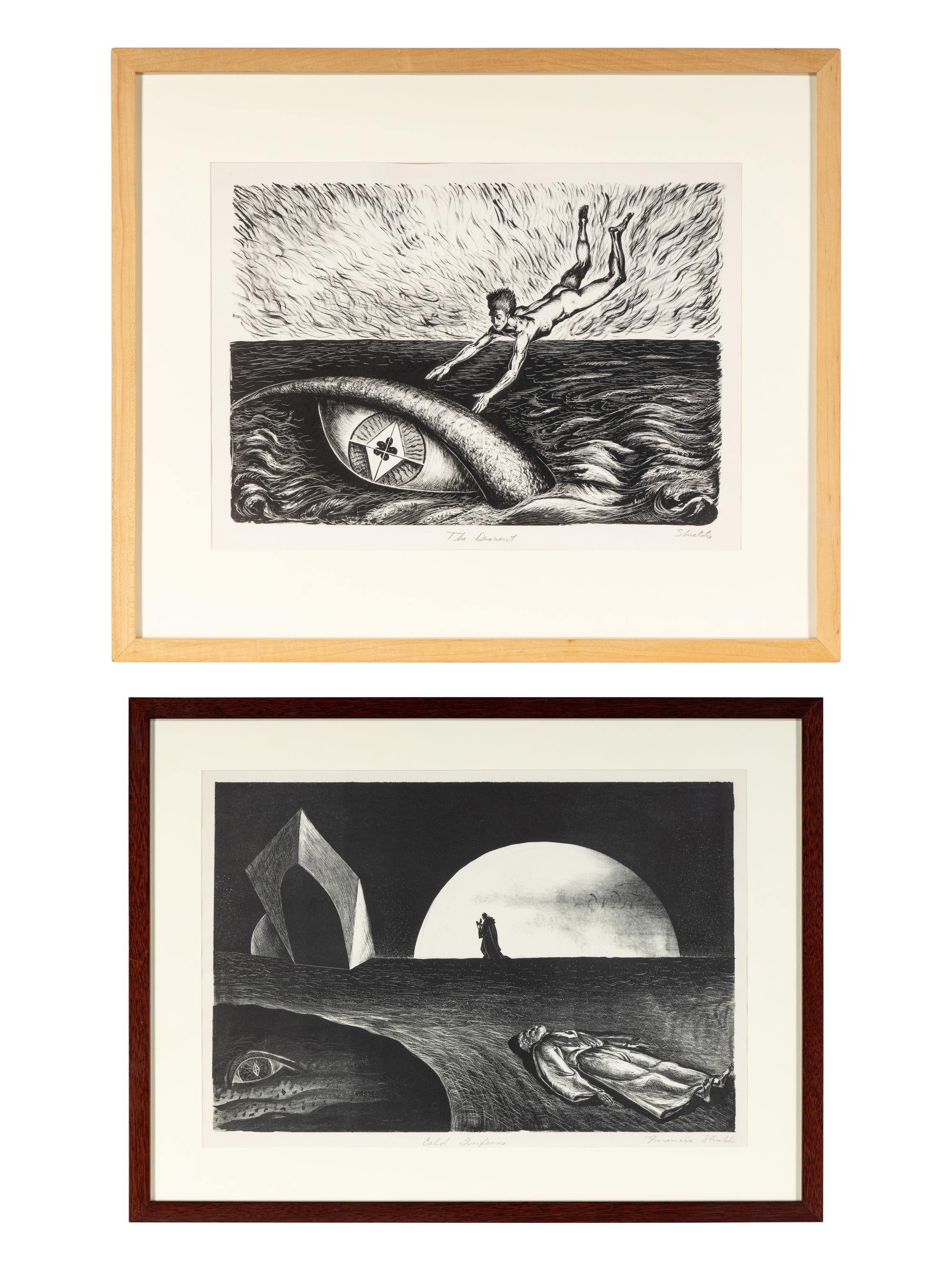 The Descent and Cold Inferno (two works), c. 1935-1939