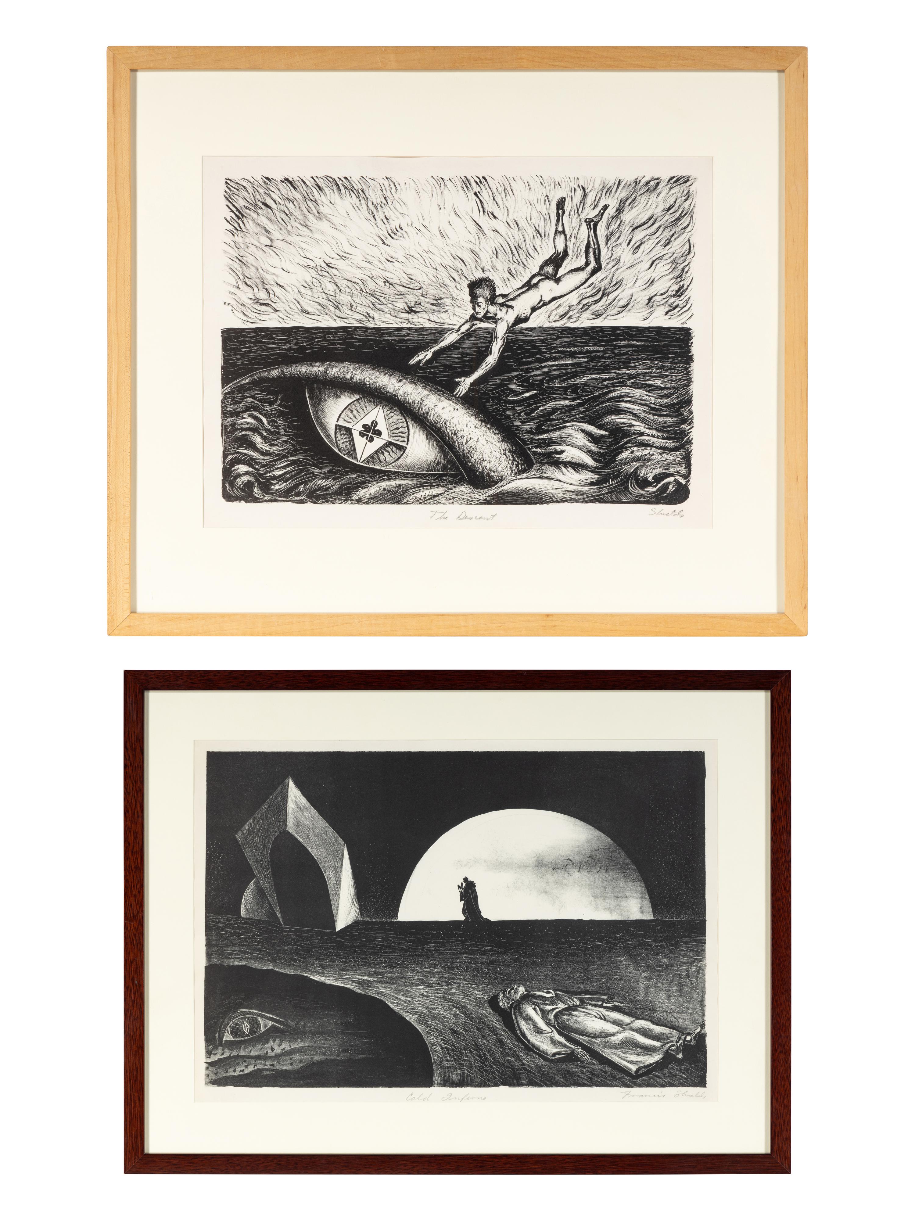 The Descent and Cold Inferno (two works), c. 1935-1939