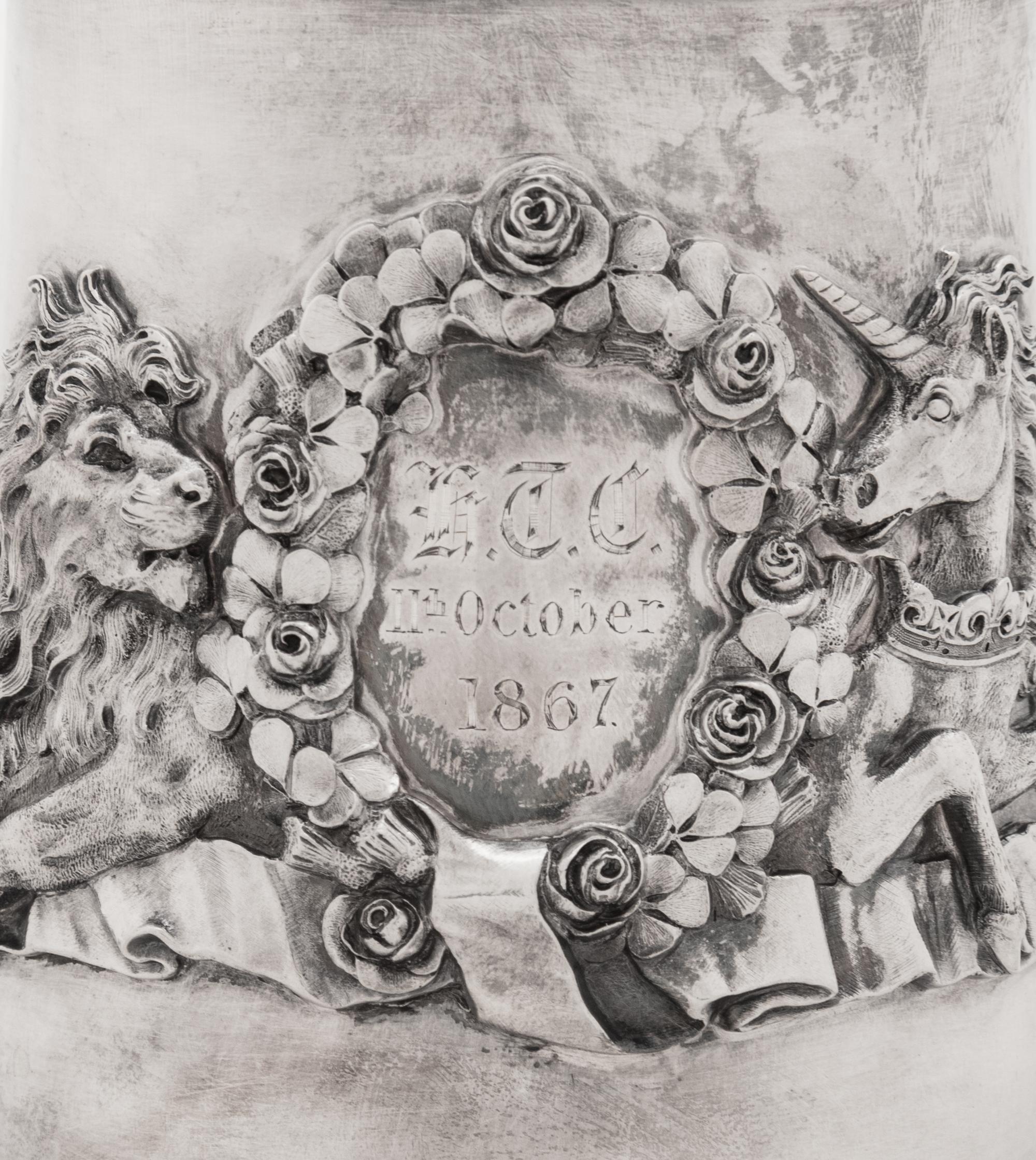 A Tiffany and Co. Silver Mug