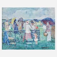 Paulette Victorine J. Van Roekens (American, 1896–1988) Beyond the Terrace