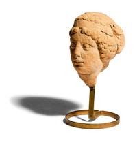 A Greek Terracotta Female Head