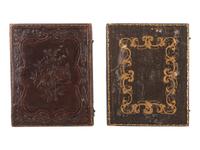 [EARLY PHOTOGRAPHY]. A group of 10 daguerreotypes of pairs of children and young adults, including: