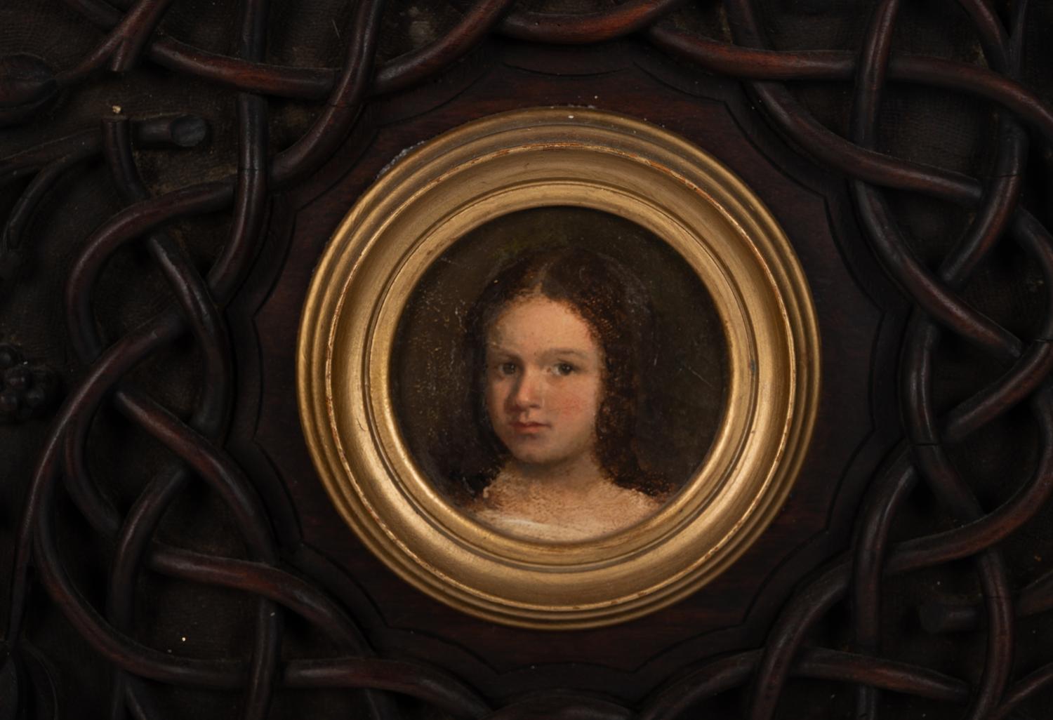 An Ornate Carved Indian Frame, Habib Joo & Sons