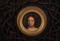 An Ornate Carved Indian Frame, Habib Joo & Sons